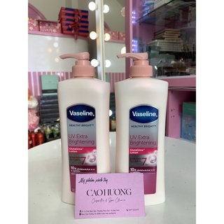 Sữa dưỡng thể trắng da vaseline uv lightening 10x thái lan 380ml