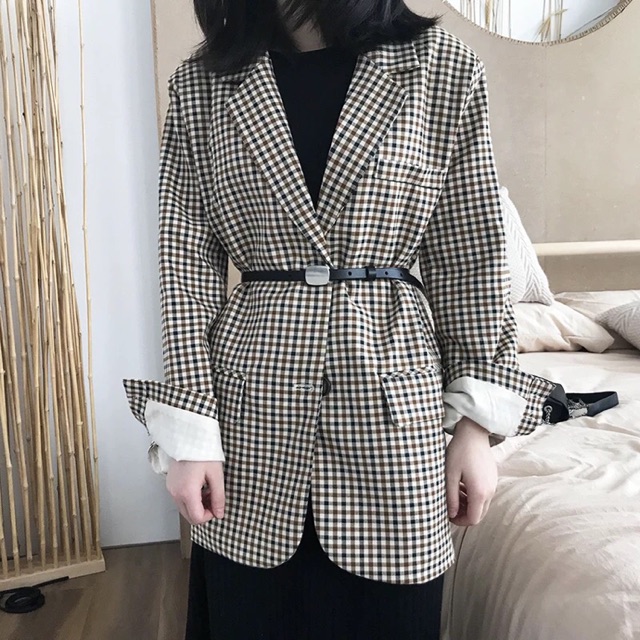 Belt-dây lưng bản nhỏ mặt bầu dục retro