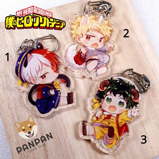  Móc Khoá Anime Mica Acrylic My Hero Academia Tiểu Học (6cm)  Ccàng mua càng rẻ