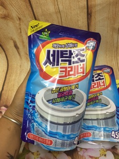Bột tẩy sạch lồng máy giặt