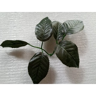 50 gr Lá hoa hồng trang trí, làm hoa phale,hoa lụa loại tốt