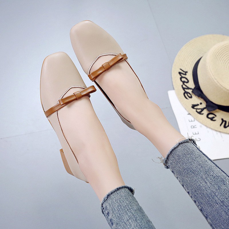 Giày tiểu thư phong cách đơn giản sang trọng quí phái dễ kết hợp đồ V191 | BigBuy360 - bigbuy360.vn