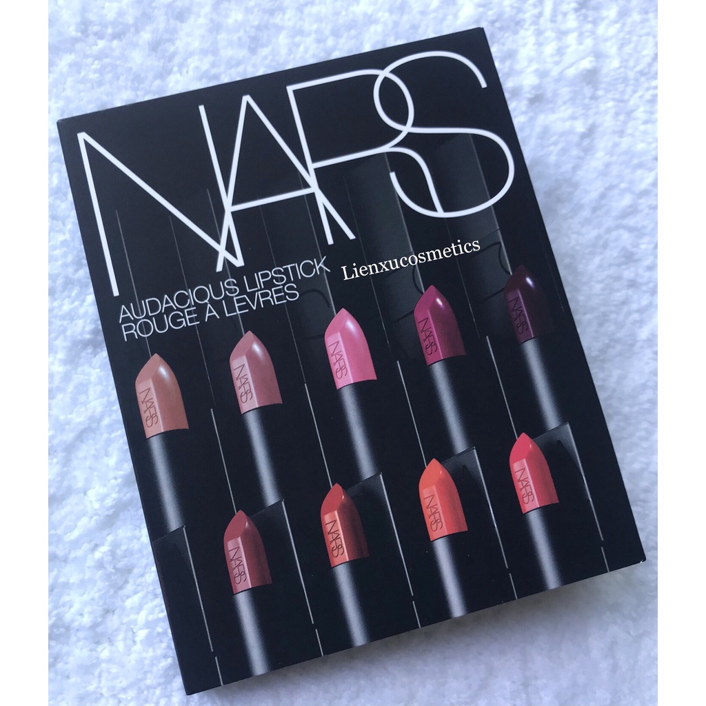 Vỉ son Nars 8 màu Audacious lipstick; Hsd 2024 (bill Sephora Canada) #1