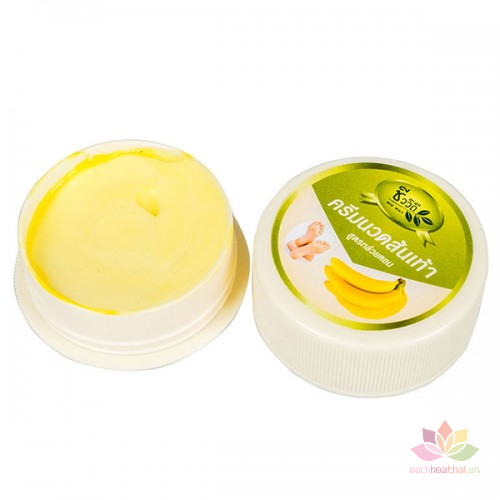 Kem bôi nứt gót châŋ Banana Heel Cream - Thailand