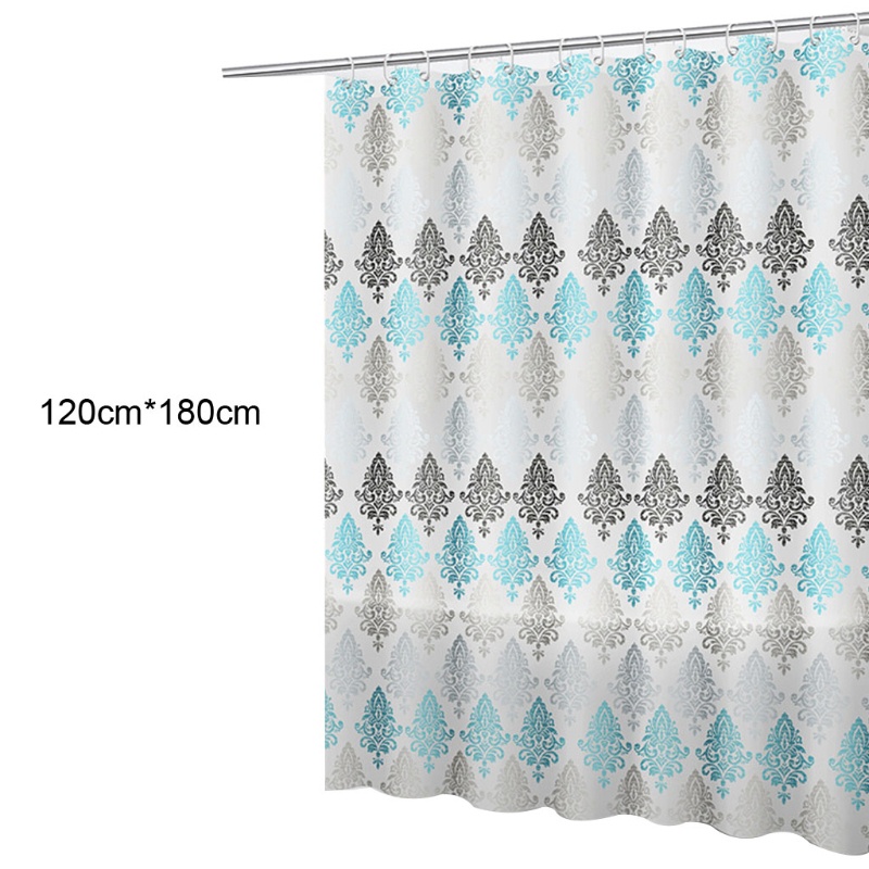 Rèm Cửa Peva Chống Thấm Nước Kèm Móc Treo Tiện Dụng