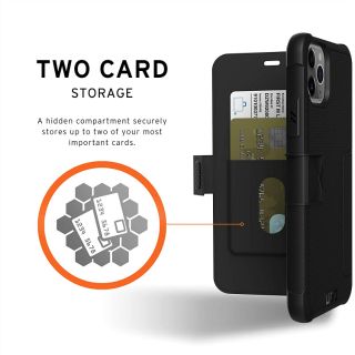 Ốp lưng nắp gập Metropolis UAG cho iPhone 11/Pro/Pro Max