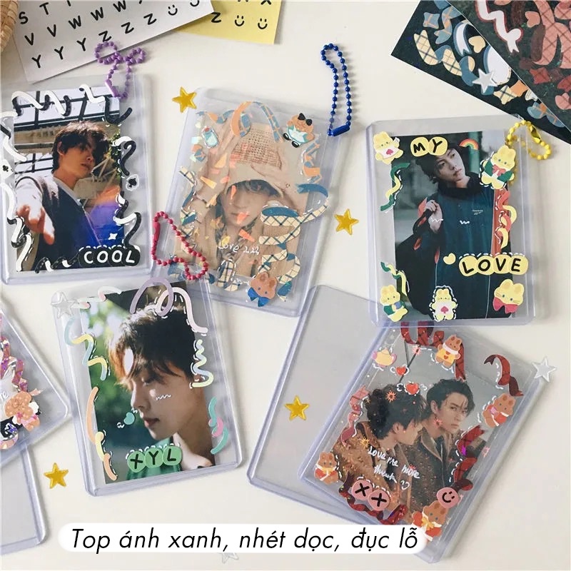 Toploader Khay Đựng Hình Card Kpop Idol (xem kĩ mô tả)