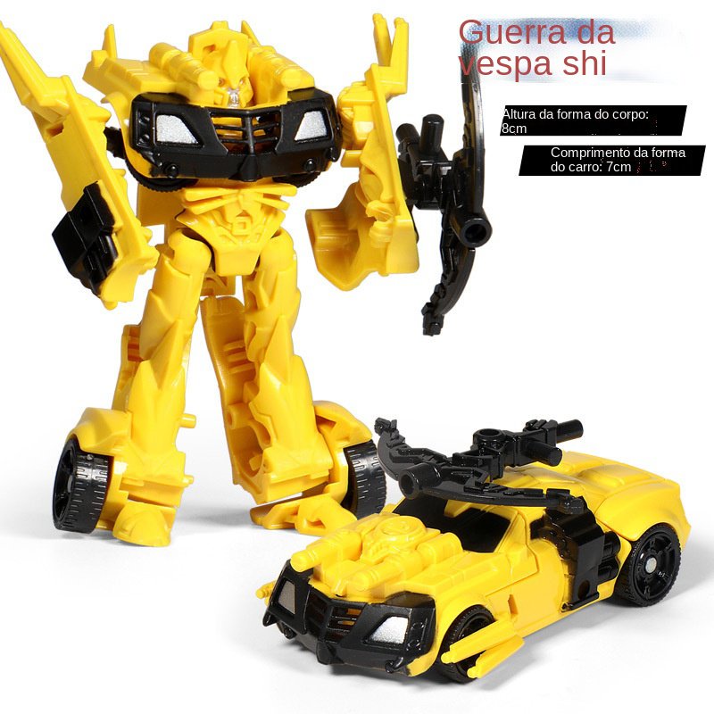 Mô Hình Đồ Chơi Robot Biến Hình Mini Optimus Prime / Megatron / Car Diy