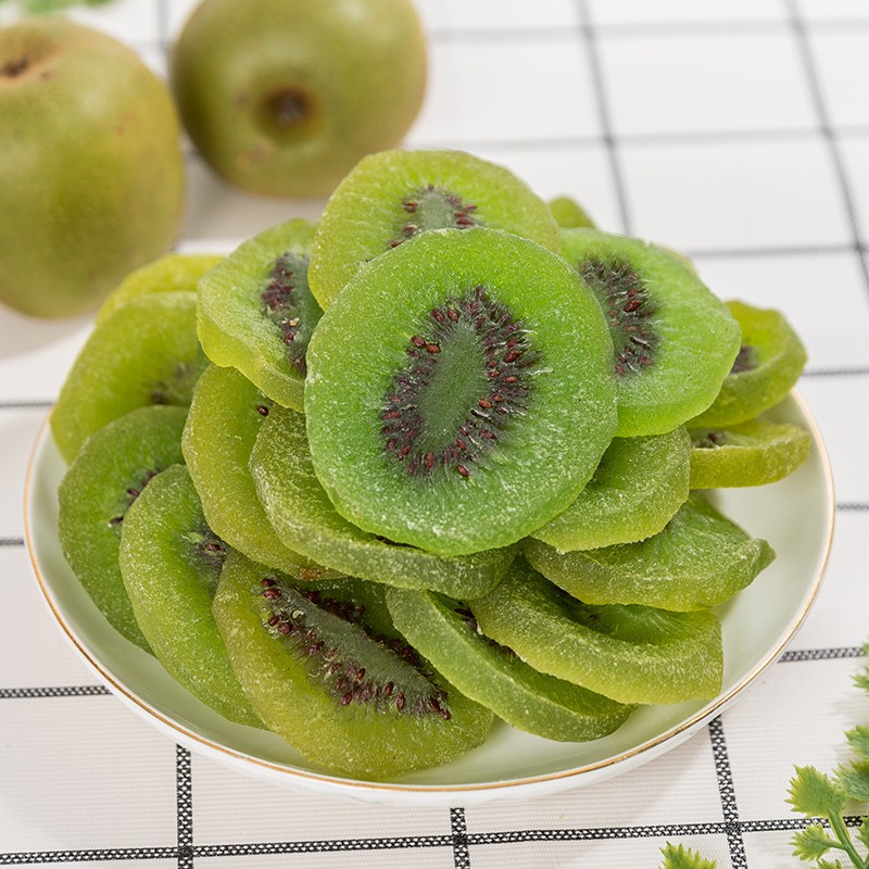 Kiwi sấy dẻo Đà Lạt 500g, Vị Thanh Nhẹ, Giòn Ngọt (Sấy Nguyên Vị)/ Trái cây sấy dẻo không đường HOA QUẢ SẤY DẺO