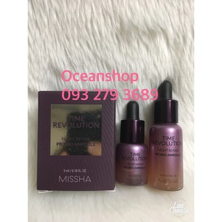 Tinh chất dưỡng đêm Time Revolution Night Repair Probio Ampoule Missha