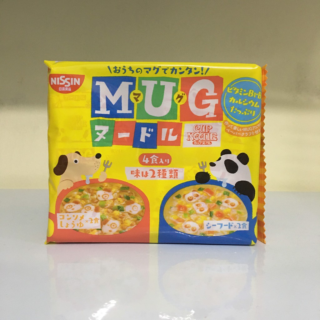 Mỳ Mug Nhật Bản cho bé ăn