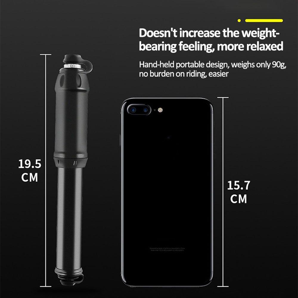 VANES1 Ống Bơm Xe Đạp Leo Núi Bằng Nhôm