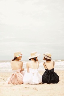 Đầm maxi nơ lưng