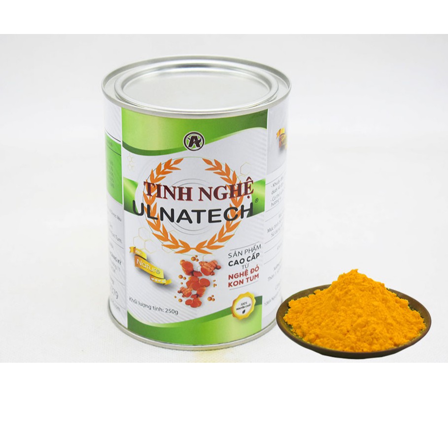 Combo 2 lon Tinh bột nghệ Nano Ulnatech _Chuyên dạ dày, viêm loét, đẹp da, phụ nữ sau sinh
