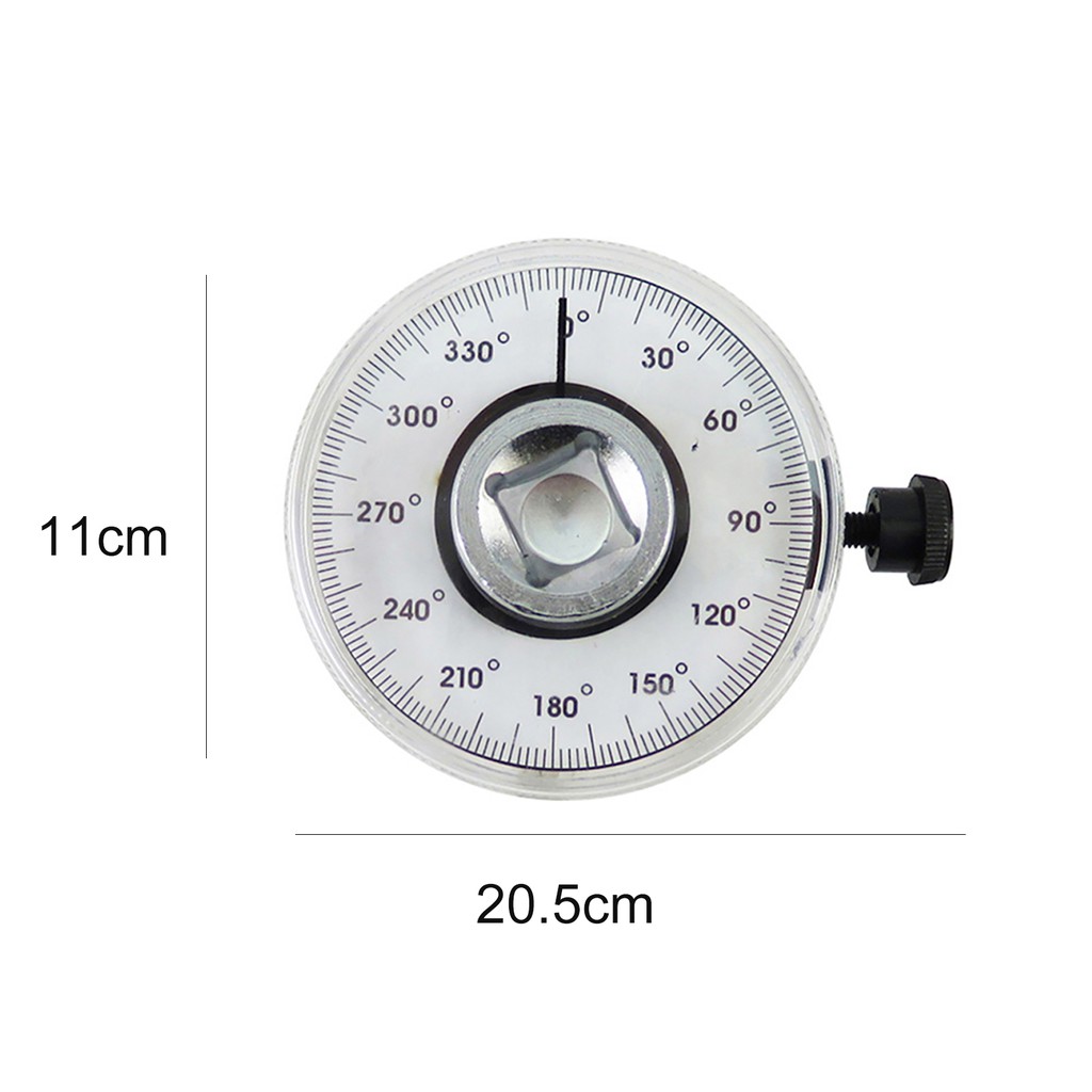 Đồng Hồ Đo Góc 1 / 2 Inch Có Thể Điều Chỉnh Chuyên Dụng Sửa Chữa Xe Hơi