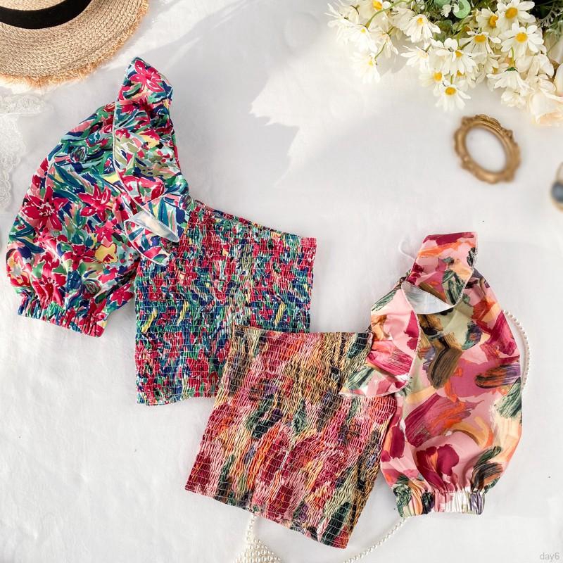 Áo Voan Hoa Nhún Bèo Thời Trang Dành Cho Nữ