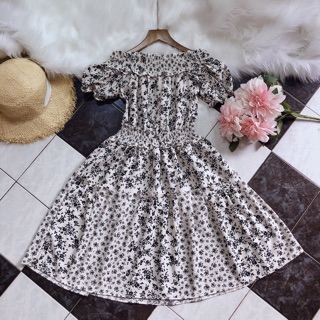 Đầm nữ đầm dáng xòe nhiều màu