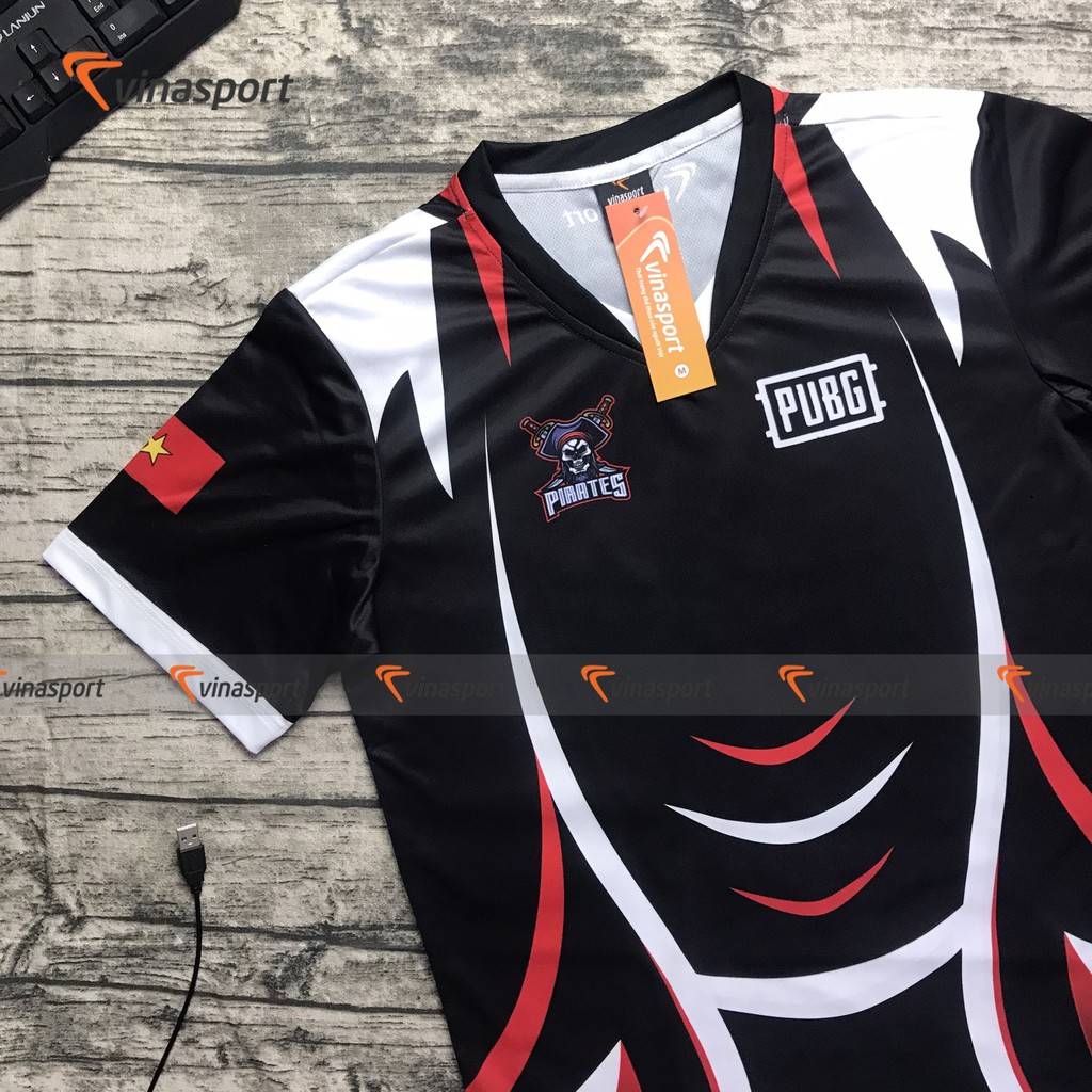 Áo thun game thi đấu PUBG Esports - Mẫu thiết kế Pirates