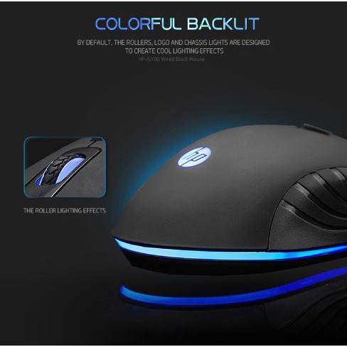 MOUSE HP G100  LED USB