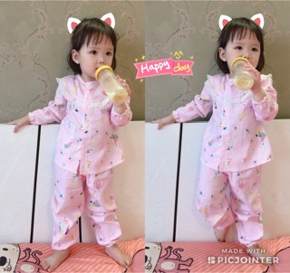 Bộ thô ren bé gái