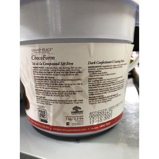 Socola sệt màu đen hiệu purstos xô 1kg