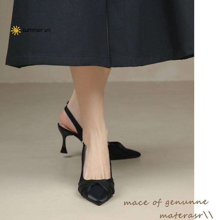 Giày Sandal Cao Gót Thời Trang Năm Mới 2022 Cho Nữ