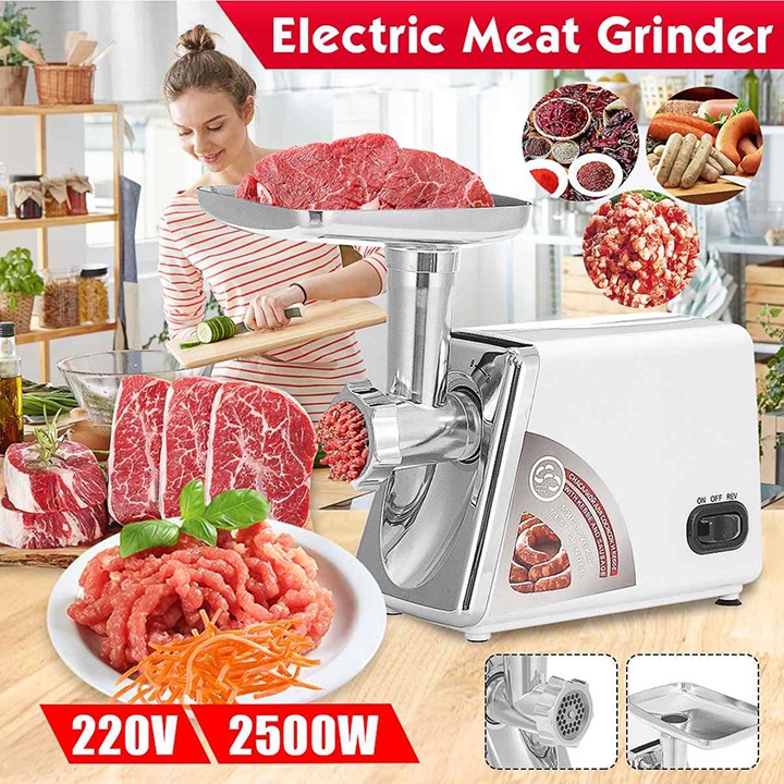 [Mã 155ELSALE giảm 7% đơn 300K] Máy Xay Đùn Thịt Gia Đình Chính Hãng SOKANY 2500W