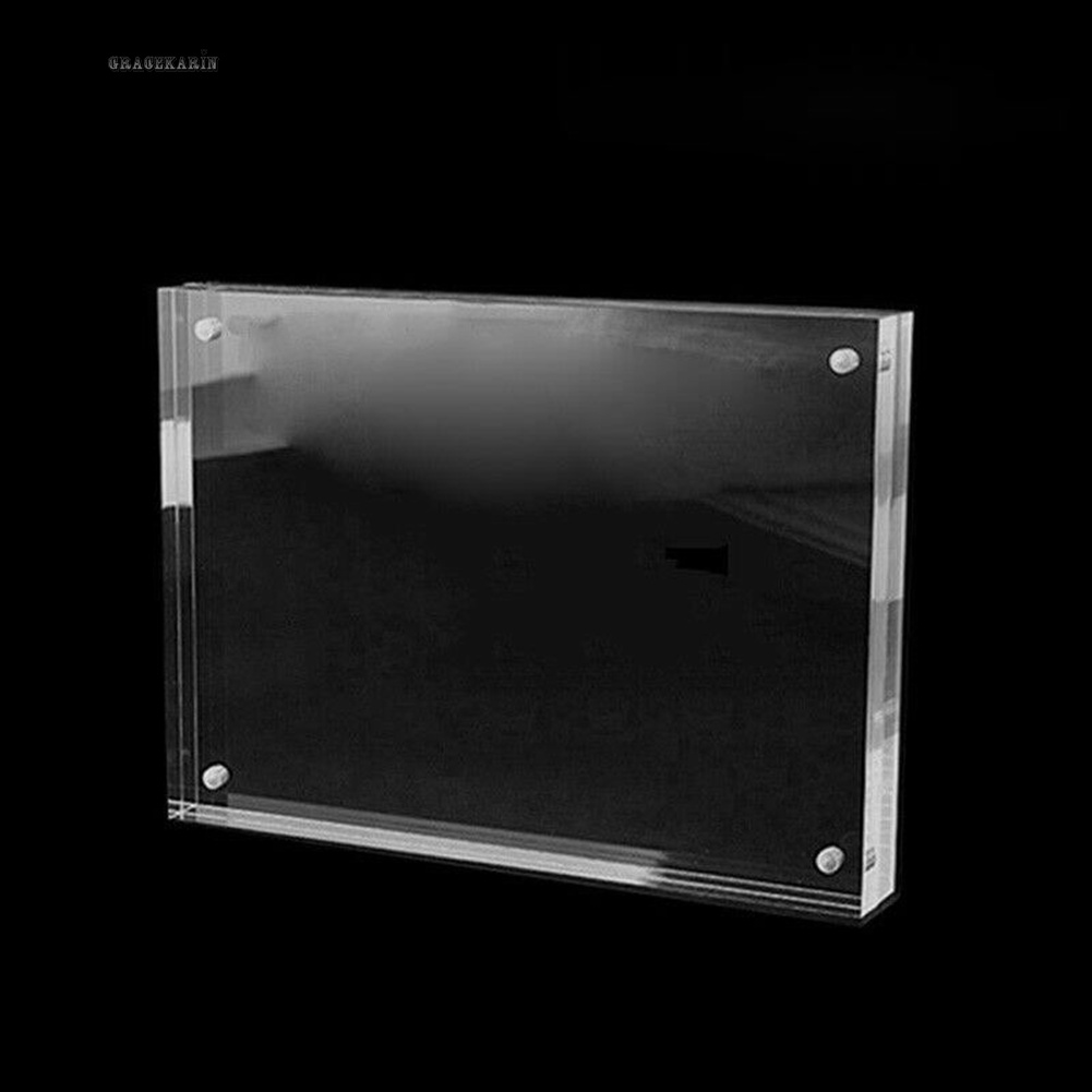 Khung Ảnh Trong Suốt Bằng Acrylic Có Nam Châm