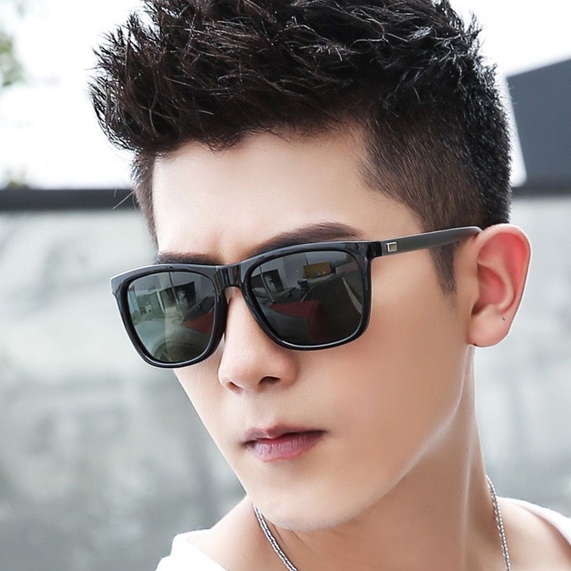 Kính Mát Gọng Vuông Chống Tia UV Nhiều Màu Sắc Thời Trang Hàn Quốc Dành Cho Nam Nữ