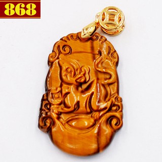 Mặt tuổi tý 3.6 cm đá mắt hổ