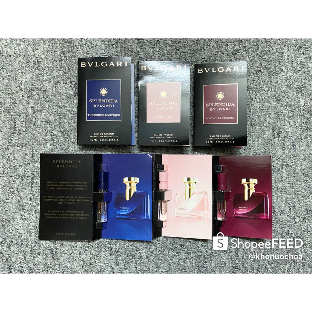 💥 Mẫu thử nước hoa nữ Splendida - BVLGARI