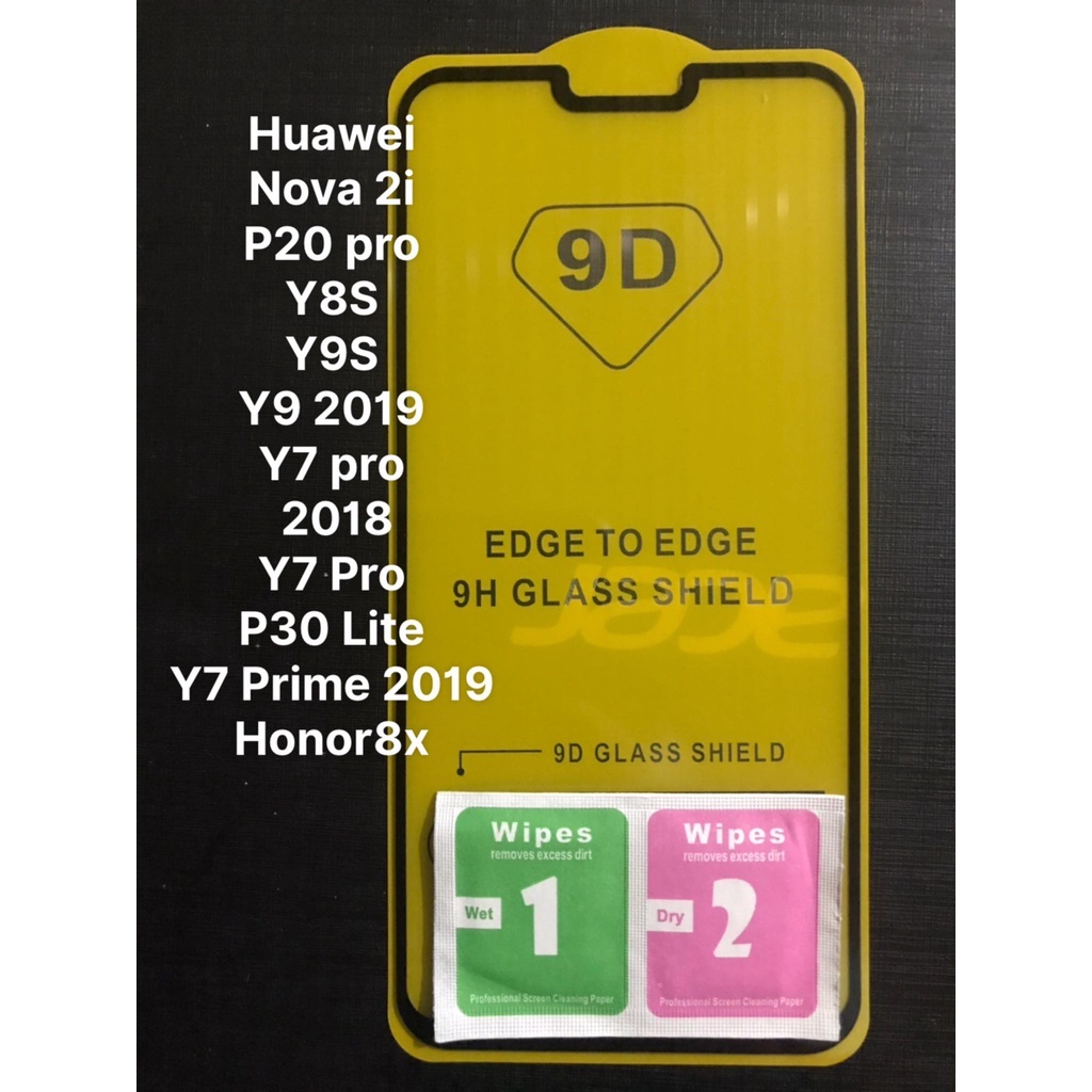 Cường lực Huawei Full Màn 9D Nova 2i/P20 Pro/Y8S/Y9s/Y9 2019/Y7 Pro 2018/Y7 Pro/ P30 Lite/Y7 Prime 2019/Honor8x