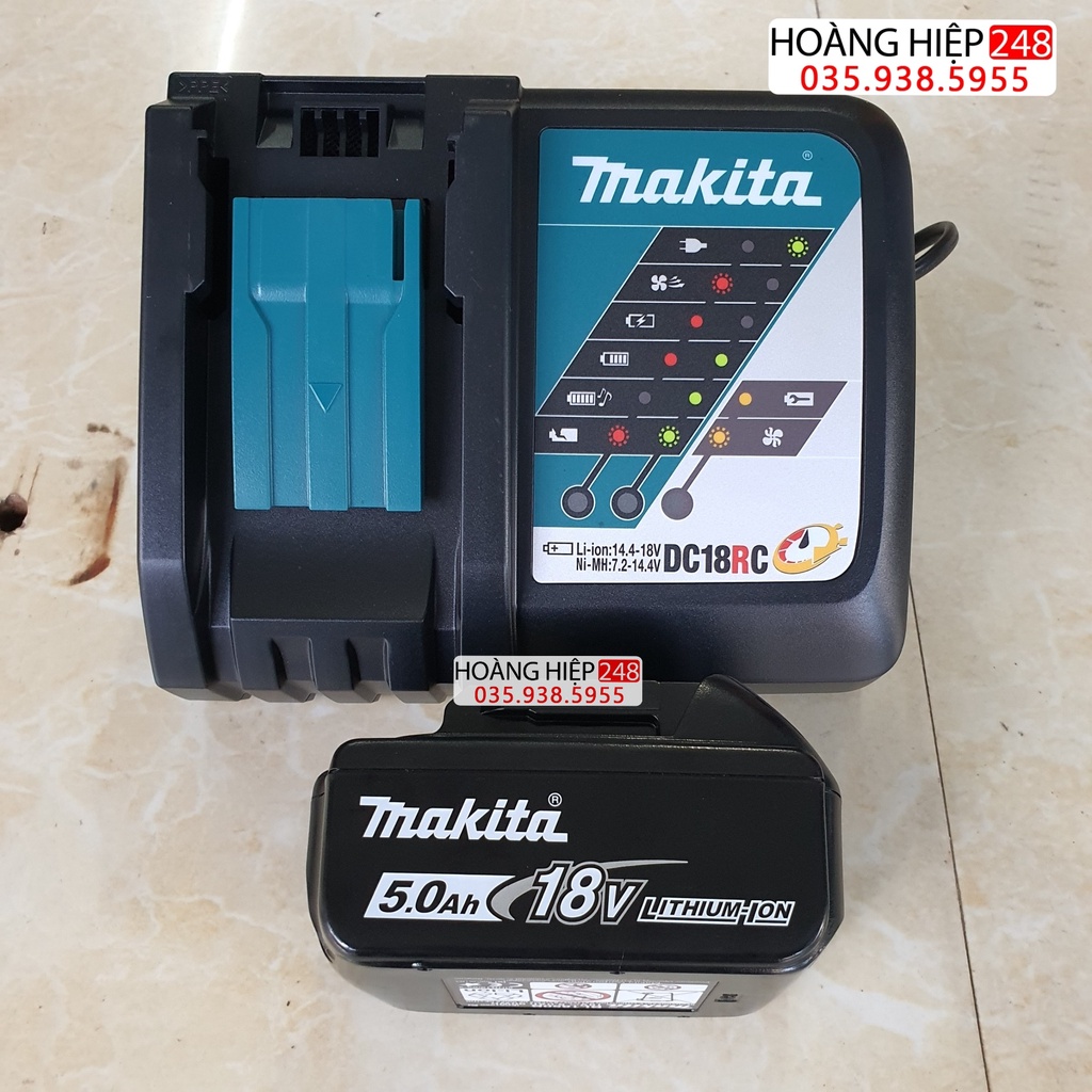 Full bộ máy bắn vít makita XDT16 nhập Mỹ