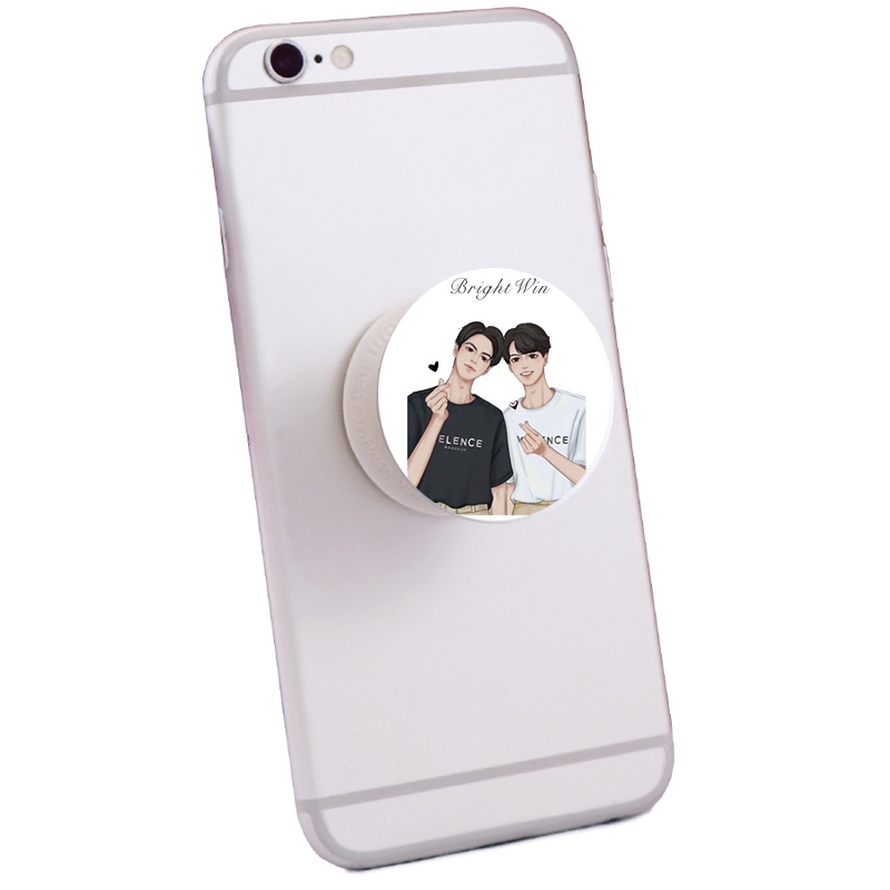 Popsocket - Giá đỡ điện thoại  BRIGHTWIN 2gether BL Thái Lan anime chibi