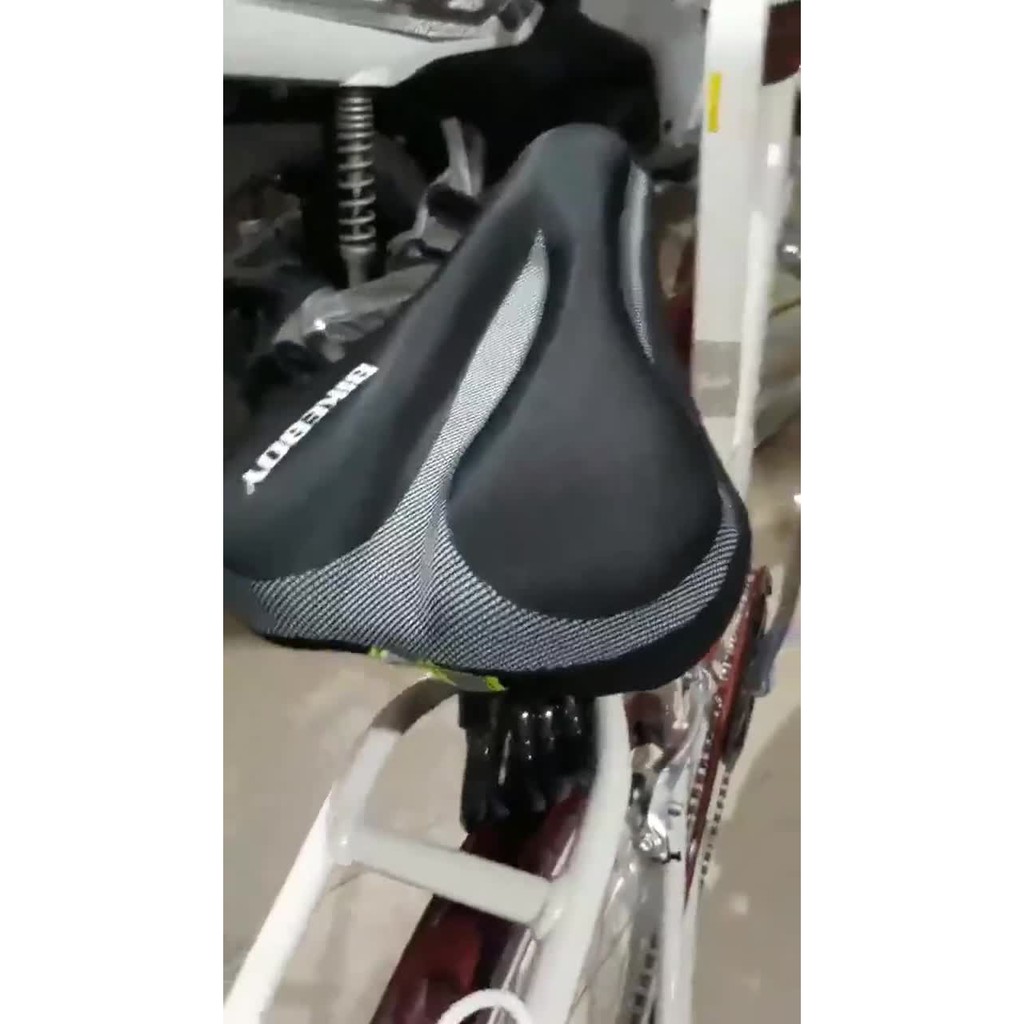 (Tặng Qùa) Bọc Yên Xe Đạp Thể Thao Loại GEL Bike Boy Cao Cấp, Êm Ái Thoáng Khí Tặng Kèm Bọc Trùm Yên
