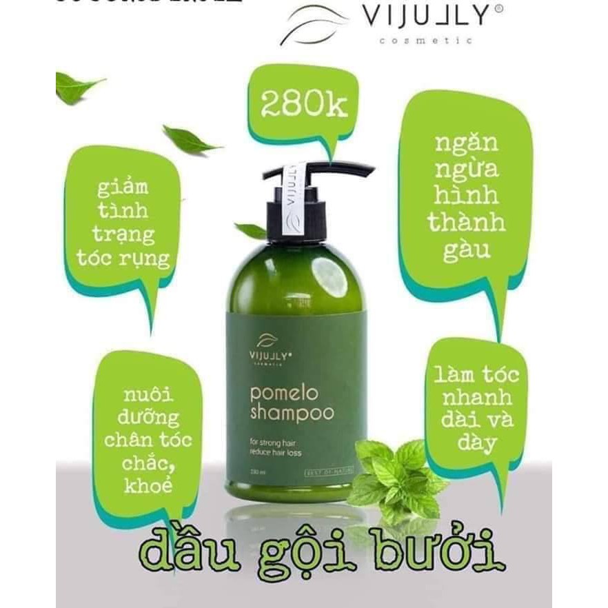 [CHÍNH HÃNG] Dầu gội bưởi VIJULLY kích thích mọc tóc trị gãy rụng tóc | BigBuy360 - bigbuy360.vn