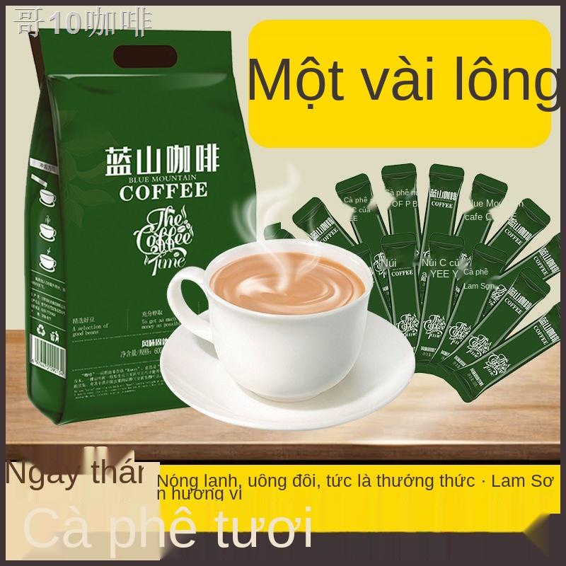 J[Hương thơm cho môi và răng] Cà phê Blue Mountain cực mạnh hương sữa nguyên bản hòa tan túi bán buôn đặc biệt