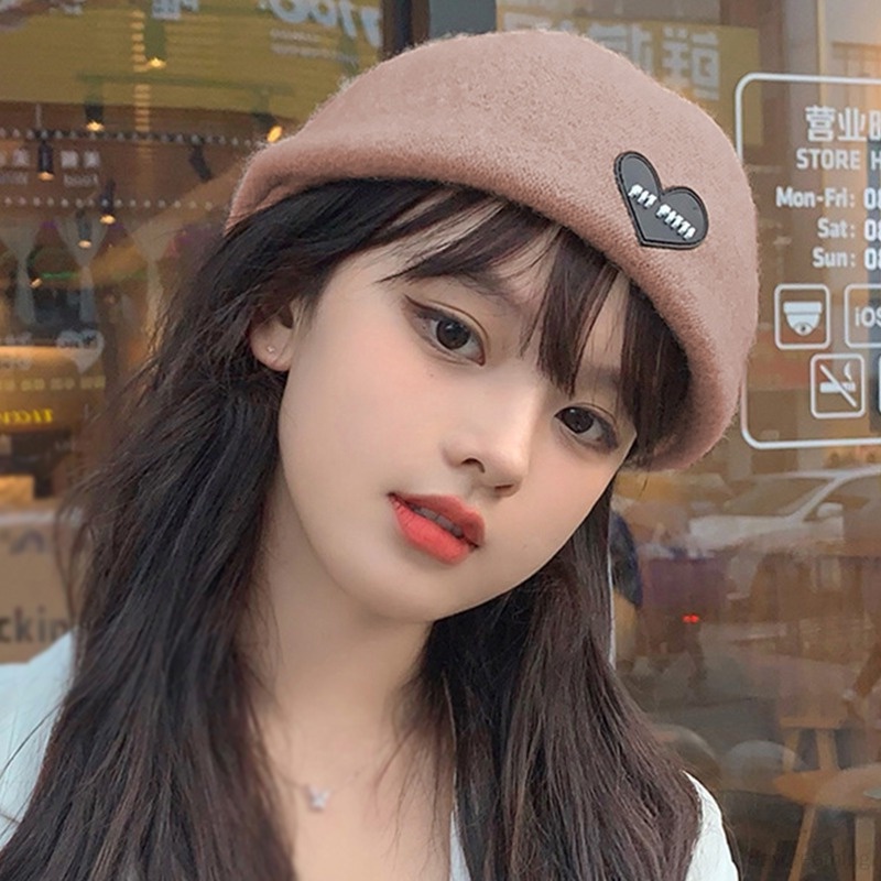 Nón Họa Sĩ Thời Trang Thu Đông Hàn Quốc