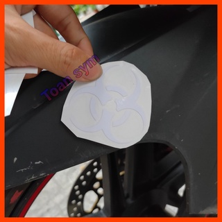 Tem sticker nhỏ dán xe máy nhiều mẫu (Logo STAR SR 125 đẹp)