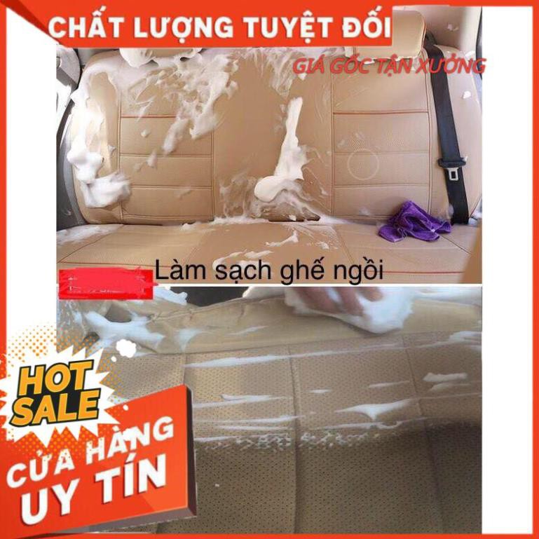 [FREESHIP-HÀNG TỐT] Bình xịt khô vệ sinh ô tô, nội thất bằng foam siêu tiện lợi