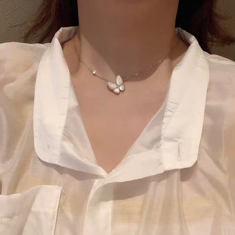 Dây chuyền mặt bươm bướm phong cách Hàn Quốc thời trang cho nữ Fashion jewelry women necklace