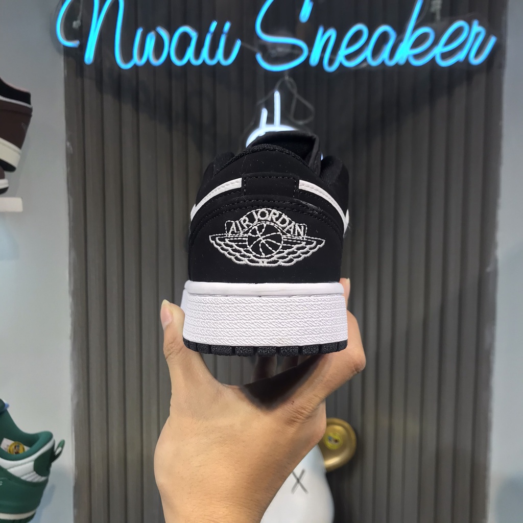 Giày Thể Thao Sneaker Nam Nữ JD Panda Đen Trắng, Panda v1