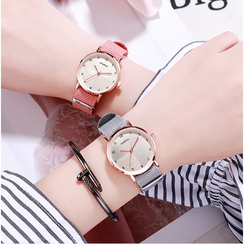 [Mã FAMARAL2 giảm 10K đơn 50K]ĐỒNG HỒ NƯ DÂY VẢI DÙ SHUXIA D352 PHONG CÁCH HÀN QUỐC | BigBuy360 - bigbuy360.vn