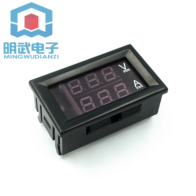 Vôn Kế Kỹ Thuật Số Màn Hình LED DC0-100V 1A 10A 50A 100A