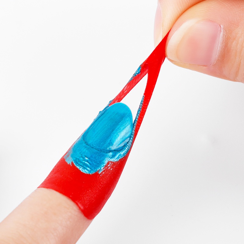 Bộ 10 Miếng Dán Chống Lem Sơn Móng Tay Sáng Tạo