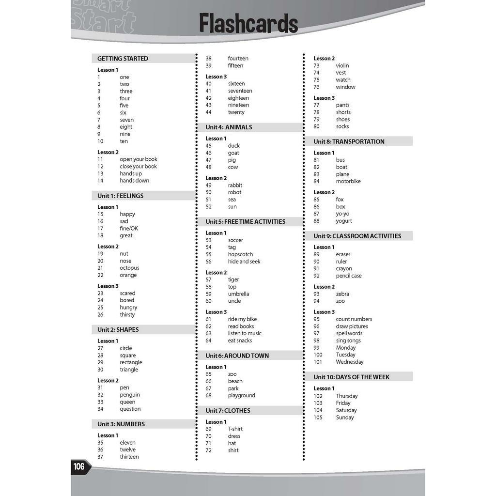 Sách - DTPbooks - Tiếng Anh 2 i-Learn Smart Start – Flashcards