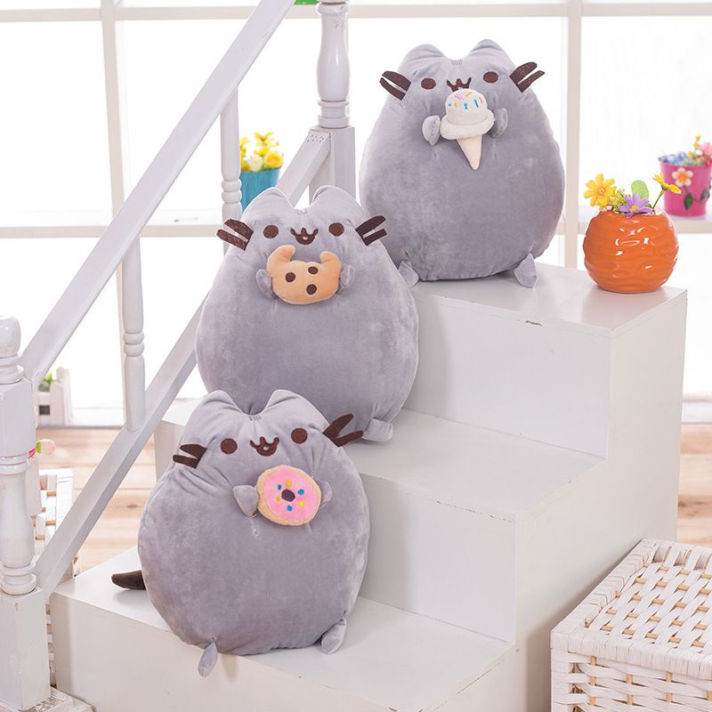 Mèo Nhồi Bông pp cotton Mềm Mại Làm Quà Tặng Cho Bé