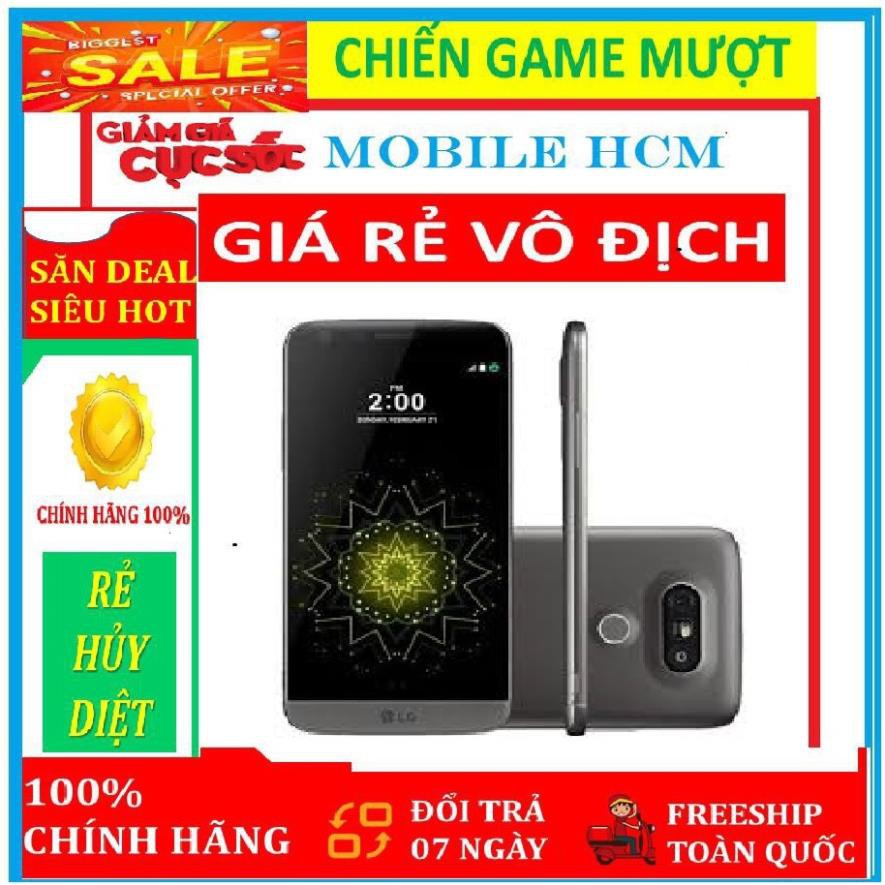 [Giá Sốc Nhất] Điện thoại LG G5 Hàn Quốc ram 4G bộ nhớ 32G - mới Fullbox - Vân Tay mượt