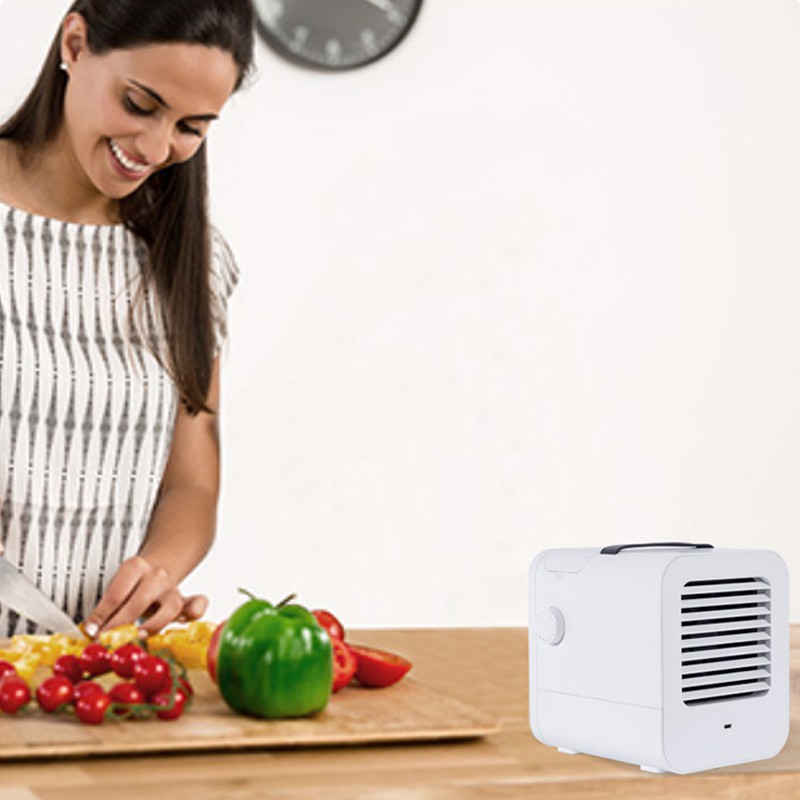 [2021] Quạt điều hòa mini xiaomi Micorohoo. Quạt hơi nước để bàn 500ml, pin sạc 4000mah dùng đến 9h | BigBuy360 - bigbuy360.vn