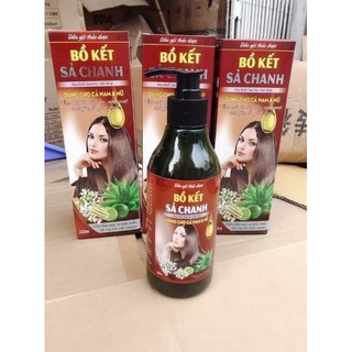 Dầu gội bồ kết xả chanh